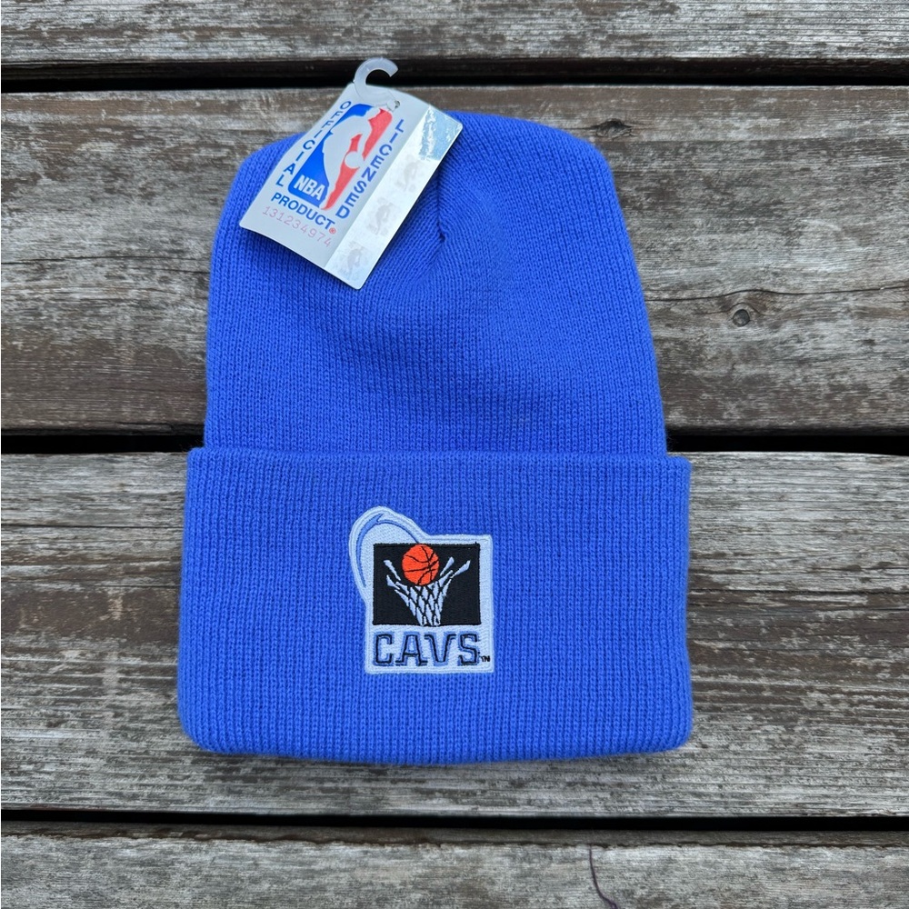Vintage Cavs NBA Blue Beanie